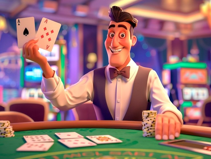 Tampilan antarmuka Galactic Gems di aplikasi mobile elite slot dengan tema batu permata galaksi